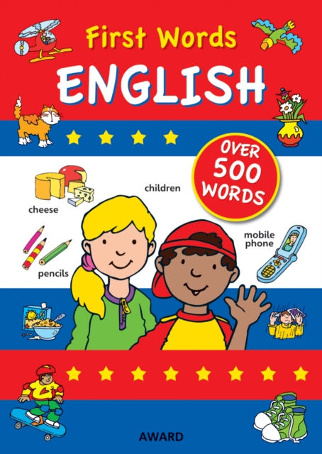 First Words: English, Hardback Book