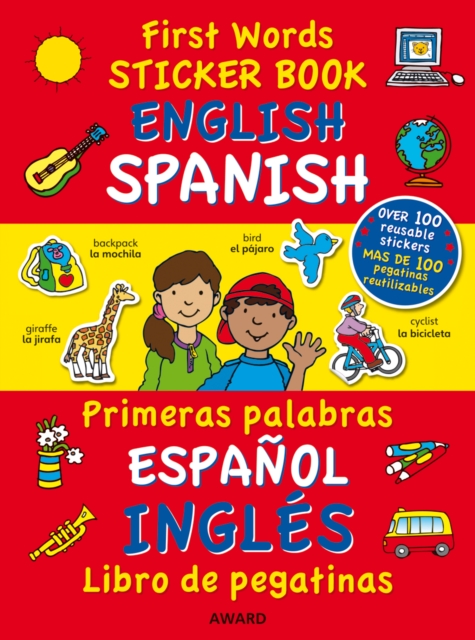 First Words Sticker Books: English/Spanish, Paperback / softback Book
