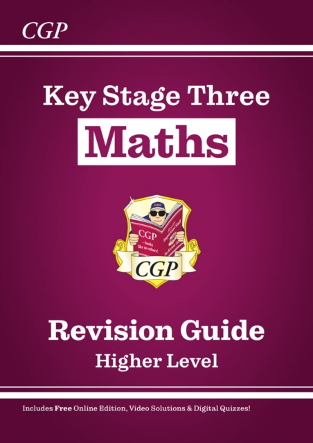 New KS3 Maths Revision Guide - Higher (includes Online Edition, Videos & Quizzes), Mixed media product Book