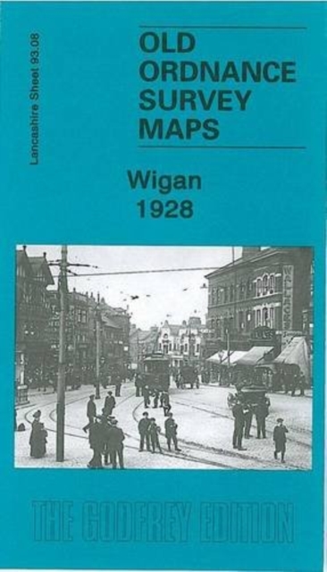 Wigan 1928 : Lancashire Sheet 93.08b, Sheet map, folded Book