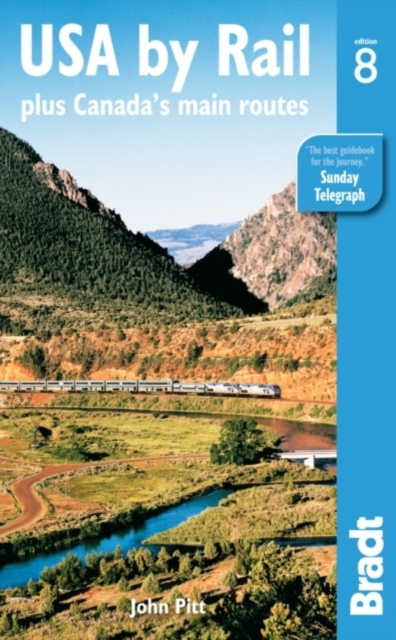 USA by Rail : plus Canada's main routes, Paperback / softback Book