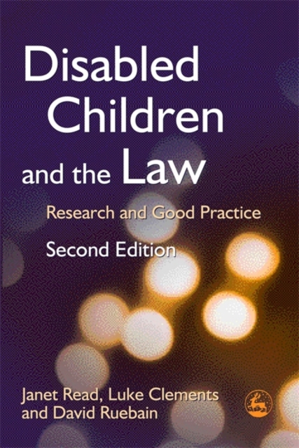 Disabled Children and the Law : Research and Good Practice, Paperback / softback Book