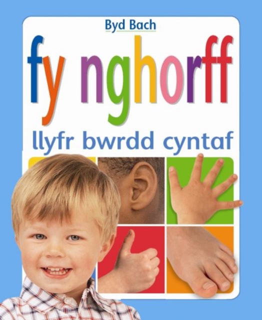 Cyfres Byd Bach: Fy Nghorff - Llyfr Bwrdd Cyntaf, Hardback Book