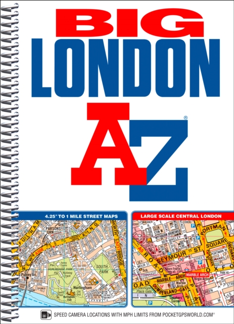 Big London Street Atlas, Spiral bound Book