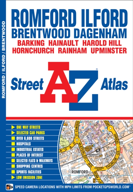 Romford and Ilford Street Atlas, Paperback Book