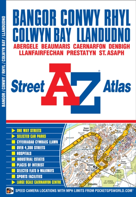 Bangor & Conwy Street Atlas, Paperback / softback Book