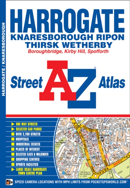 Harrogate Street Atlas, Paperback / softback Book