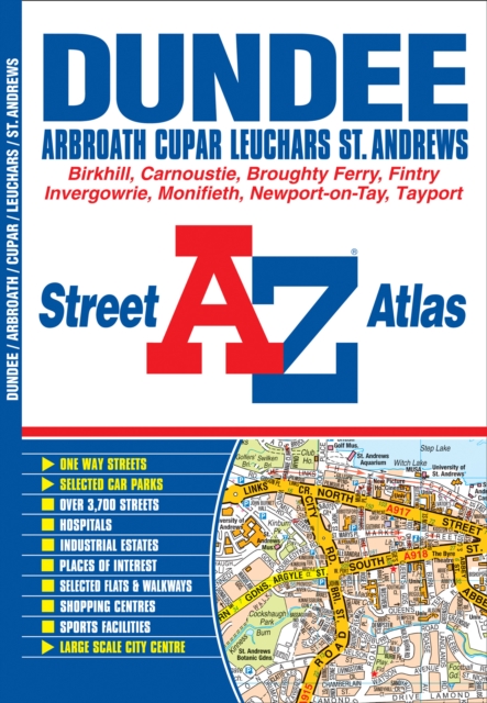 Dundee Street Atlas, Paperback / softback Book
