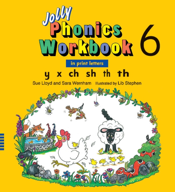 Jolly Phonics Workbook 6, Paperback Book
