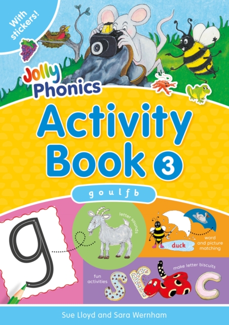 Jolly Phonics Activity Book 3 : in Precursive Letters (British English edition), Paperback / softback Book