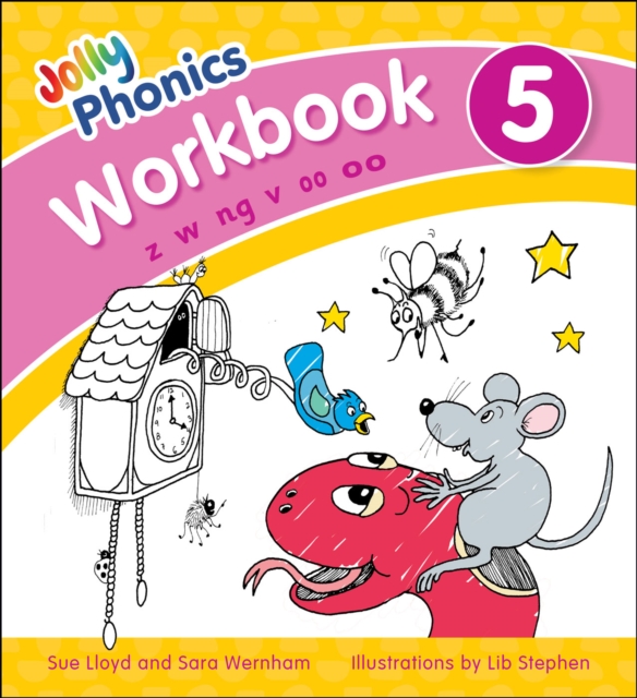 Jolly Phonics Workbook 5 : in Precursive Letters (British English edition), Paperback / softback Book