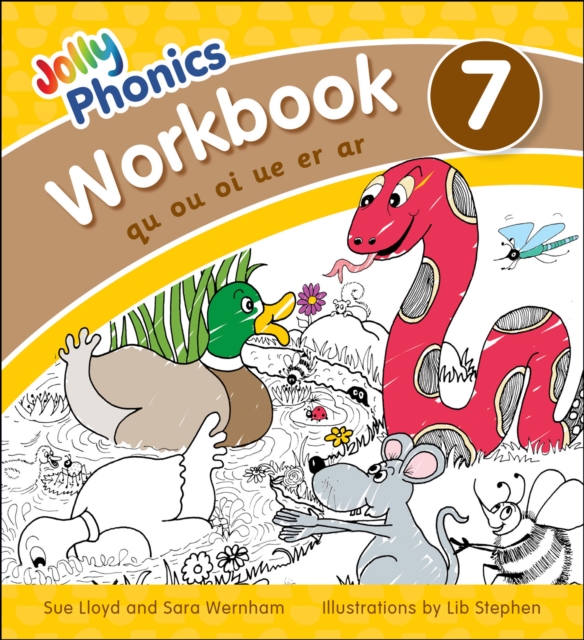 Jolly Phonics Workbook 7 : in Precursive Letters (British English edition), Paperback / softback Book