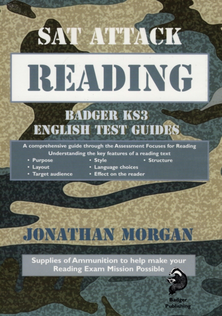 SAT Attack Reading : Badger KS3 English Test Guides, Paperback / softback Book