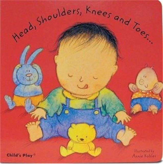 Head, Shoulders, Knees and Toes in French and English, Board book Book
