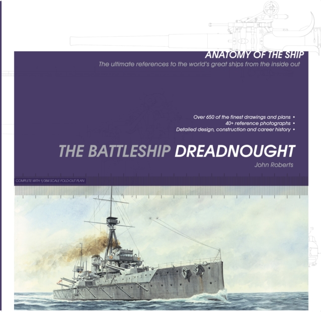 ANATOMY OF THE SHIP BATTLESHIP DREADNOUGHT, Paperback / softback Book