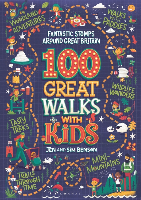 100 Great Walks with Kids : Fantastic Stomps Around Great Britain, EPUB eBook