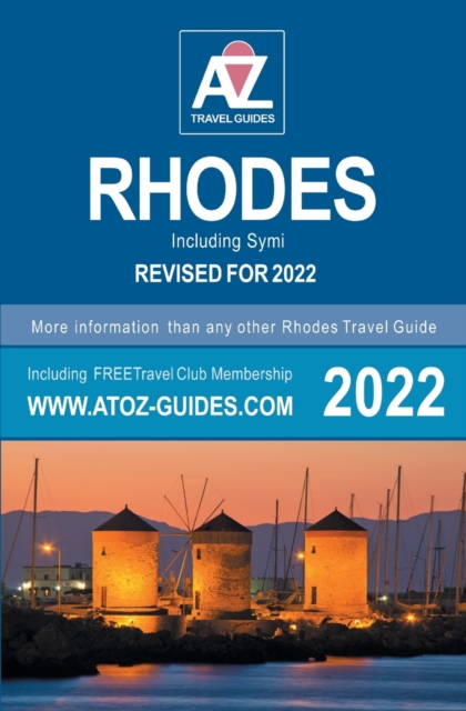 A to Z guide to Rhodes 2022, Including Symi, Paperback / softback Book