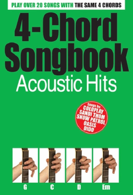 4-Chord Songbook Acoustic Hits, Book Book