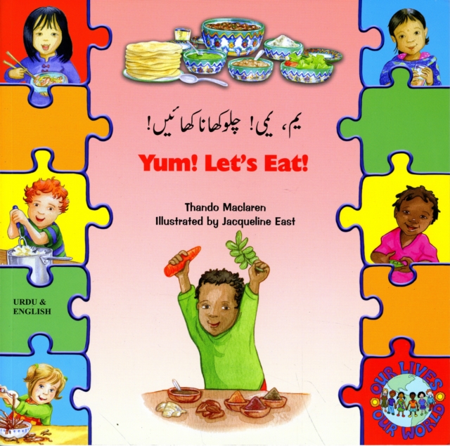 Yum! Let's Eat! in Urdu and English, Paperback / softback Book