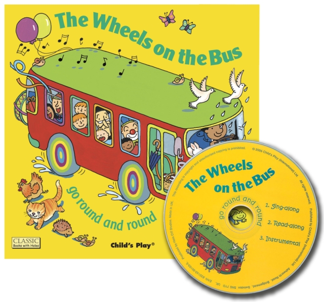 The Wheels on the Bus Go Round and Round, Multiple-component retail product Book