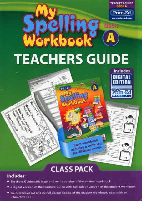 My Spelling Workbook Class Pack A, Mixed media product Book