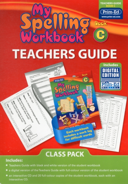 My Spelling Workbook Book C Class Pack, Mixed media product Book