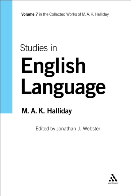 Studies in English Language : Volume 7, PDF eBook