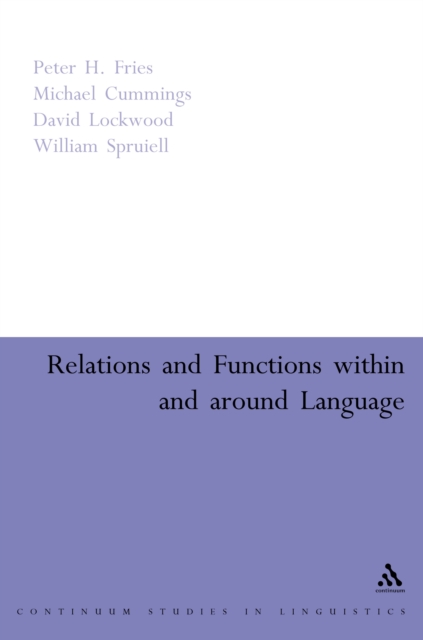 Relations and Functions within and around Language, PDF eBook