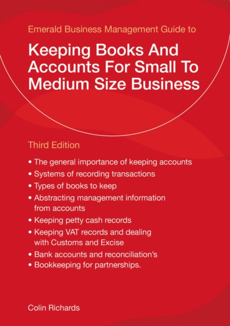 Keeping Books and Accounts for Small to Medium Size Business, Paperback Book