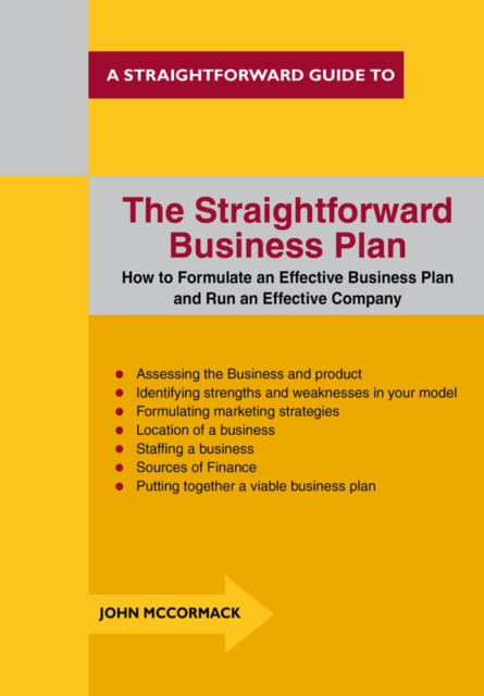 The Straightforward Business Plan, Paperback / softback Book
