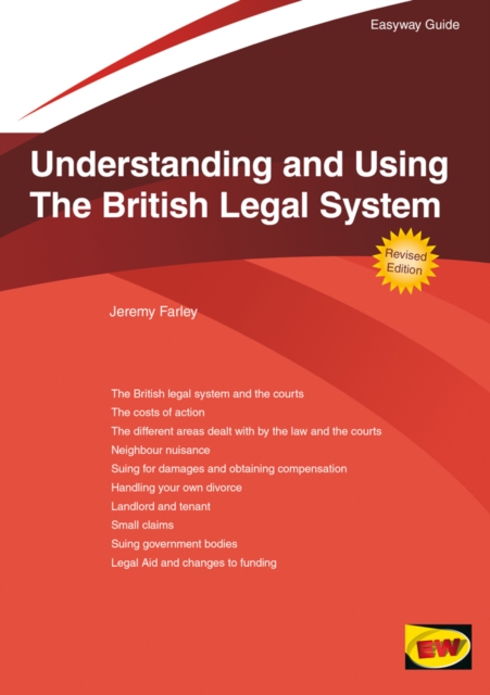 Understanding And Using The British Legal System : The Easyway, Paperback / softback Book