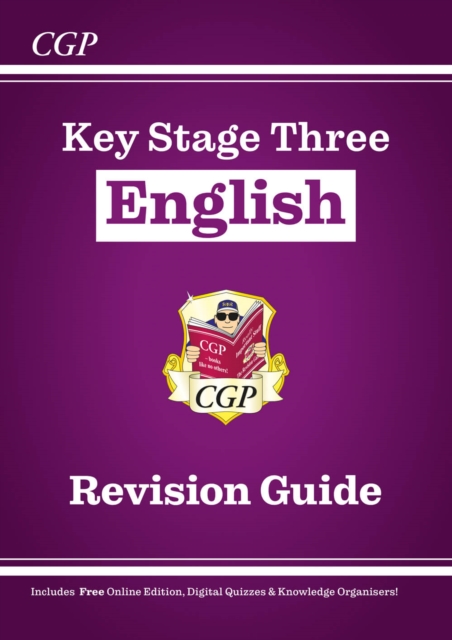New KS3 English Revision Guide (with Online Edition, Quizzes and Knowledge Organisers), Multiple-component retail product, part(s) enclose Book