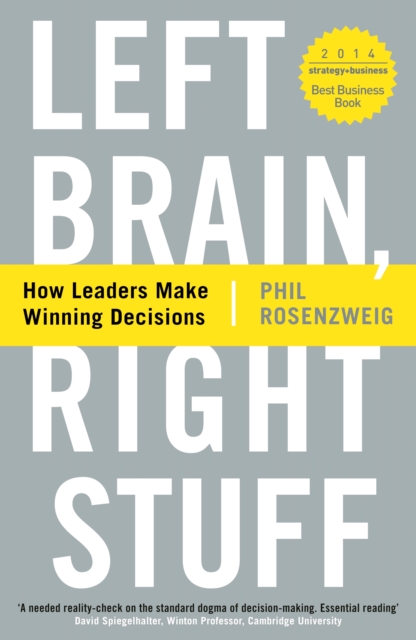 Left Brain, Right Stuff : How Leaders Make Winning Decisions, EPUB eBook