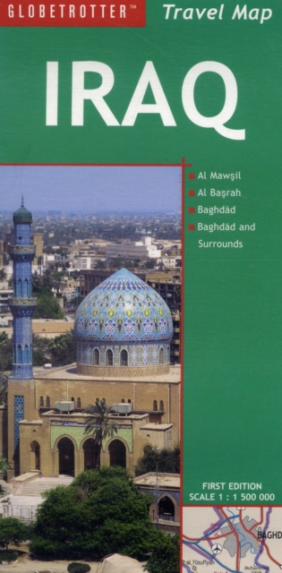 Iraq, Sheet map, folded Book