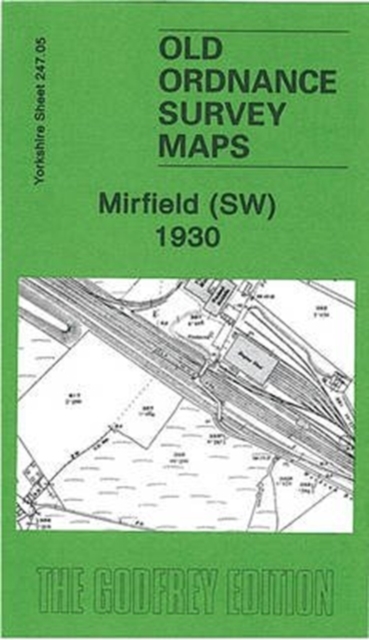 Mirfield (SW) 1930 : Yorkshire Sheet 247.05, Sheet map, folded Book