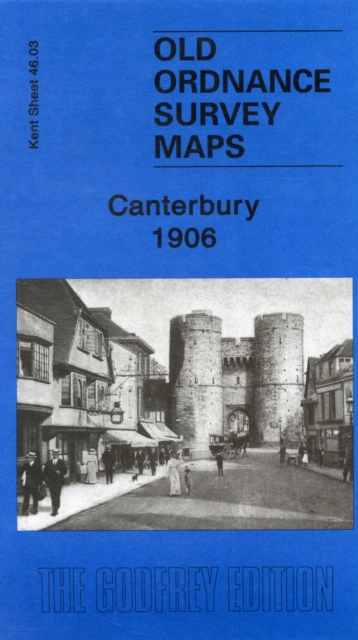 Canterbury 1906 : Kent Sheet 46.03, Sheet map, folded Book