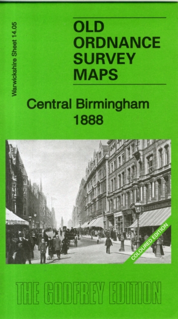 Central Birmingham 1888 : Warwickshire Sheet 14.05a, Sheet map, folded Book