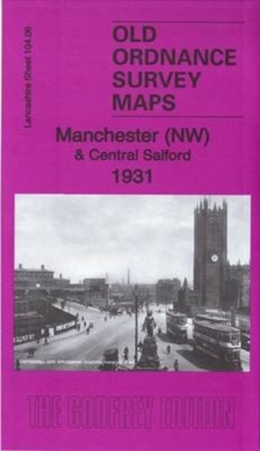 Manchester (NW) & Central Salford 1931 : Lancashire Sheet 104.06C, Sheet map, folded Book