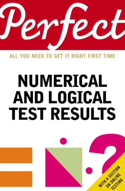 Perfect Numerical and Logical Test Results, Paperback / softback Book