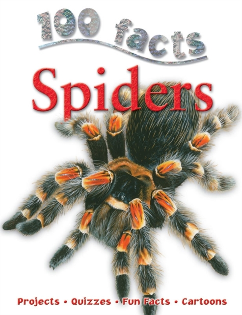 100 Facts Spiders, Paperback / softback Book