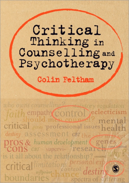 Critical Thinking in Counselling and Psychotherapy, Paperback / softback Book