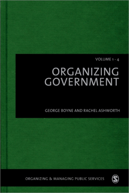 Organizing Government, Multiple-component retail product Book