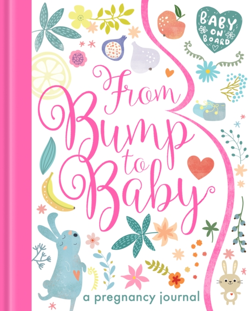 From Bump to Baby : A Pregnancy Journal, Hardback Book
