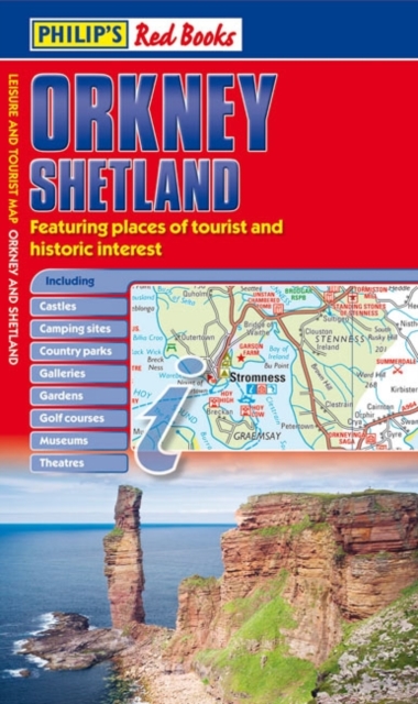 Philip's Orkney and Shetland : Leisure and Tourist Map, Paperback / softback Book