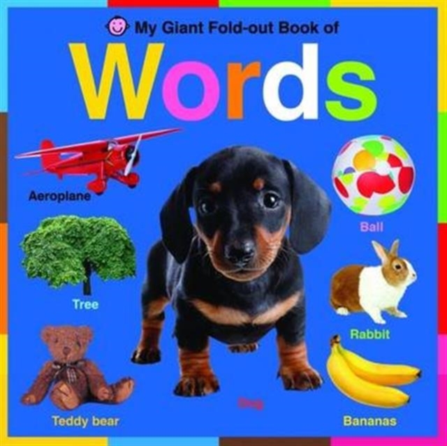 Words : My Giant Fold-Out Books, Board book Book