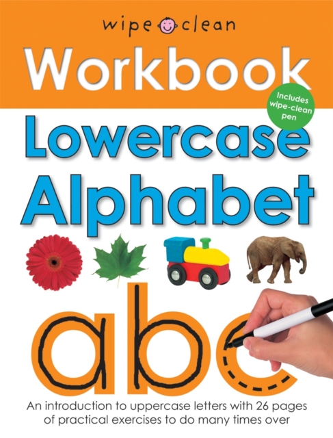 Wipe Clean Work Books : Lowercase Alphabet, Spiral bound Book