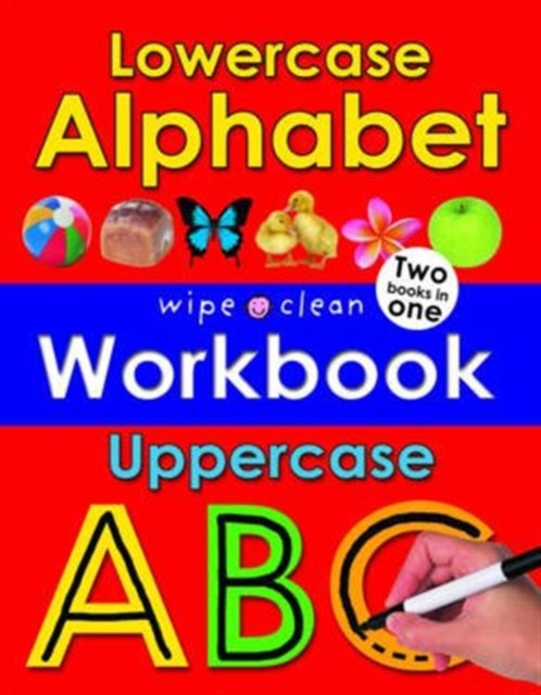 Lowercase and Uppercase Alphabet, Hardback Book