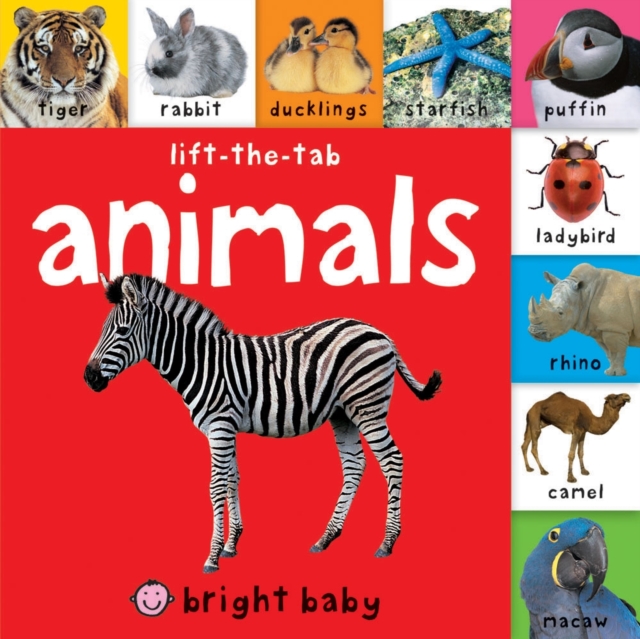 Animals : Lift The Tab Books, Board book Book