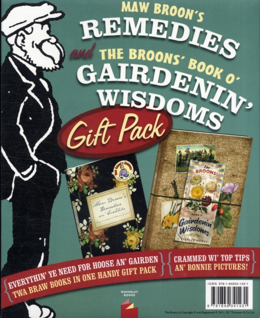 Maw Broon's Remedies and the Broons' Book O' Gairdenin' Wisdoms Gift Pack, Hardback Book