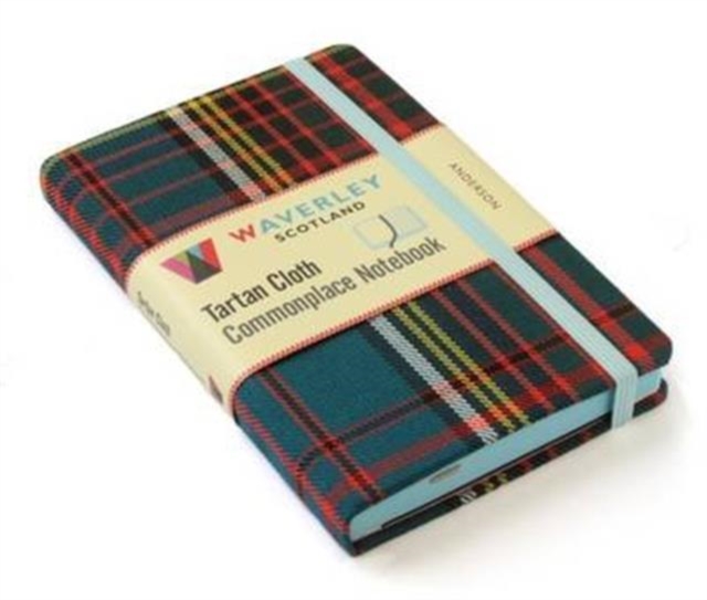 Waverley (M): Anderson Tartan Cloth Commonplace Notebook, Hardback Book
